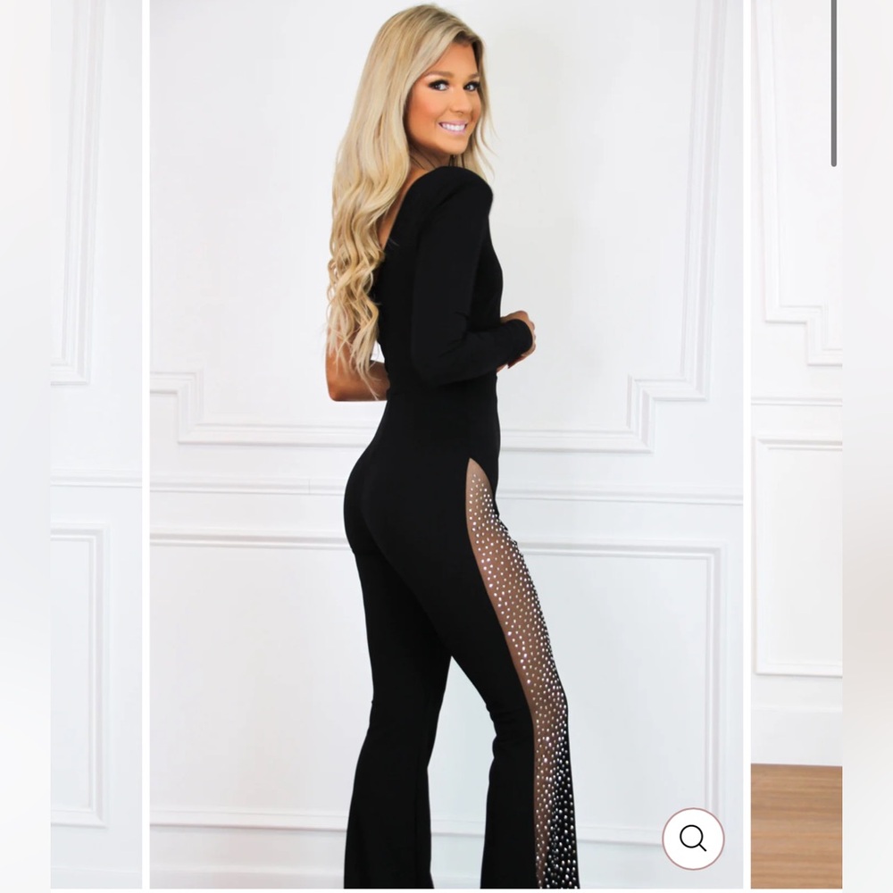 Bella and Bloom black jumpsuit